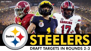 Steelers Draft Targets In Rounds 2-3 Of The 2024 NFL Draft Ft. Roman Wilson & Kool-Aid McKinstry