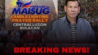 BREAKING NEW MAUISUG RALLY PINA KANSELA NA NI PRRD