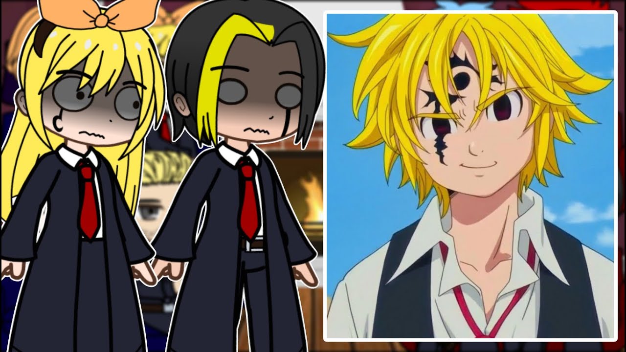 Mashle React to Meliodas || Nanatsu no Taizai || TikTok || Gacha React