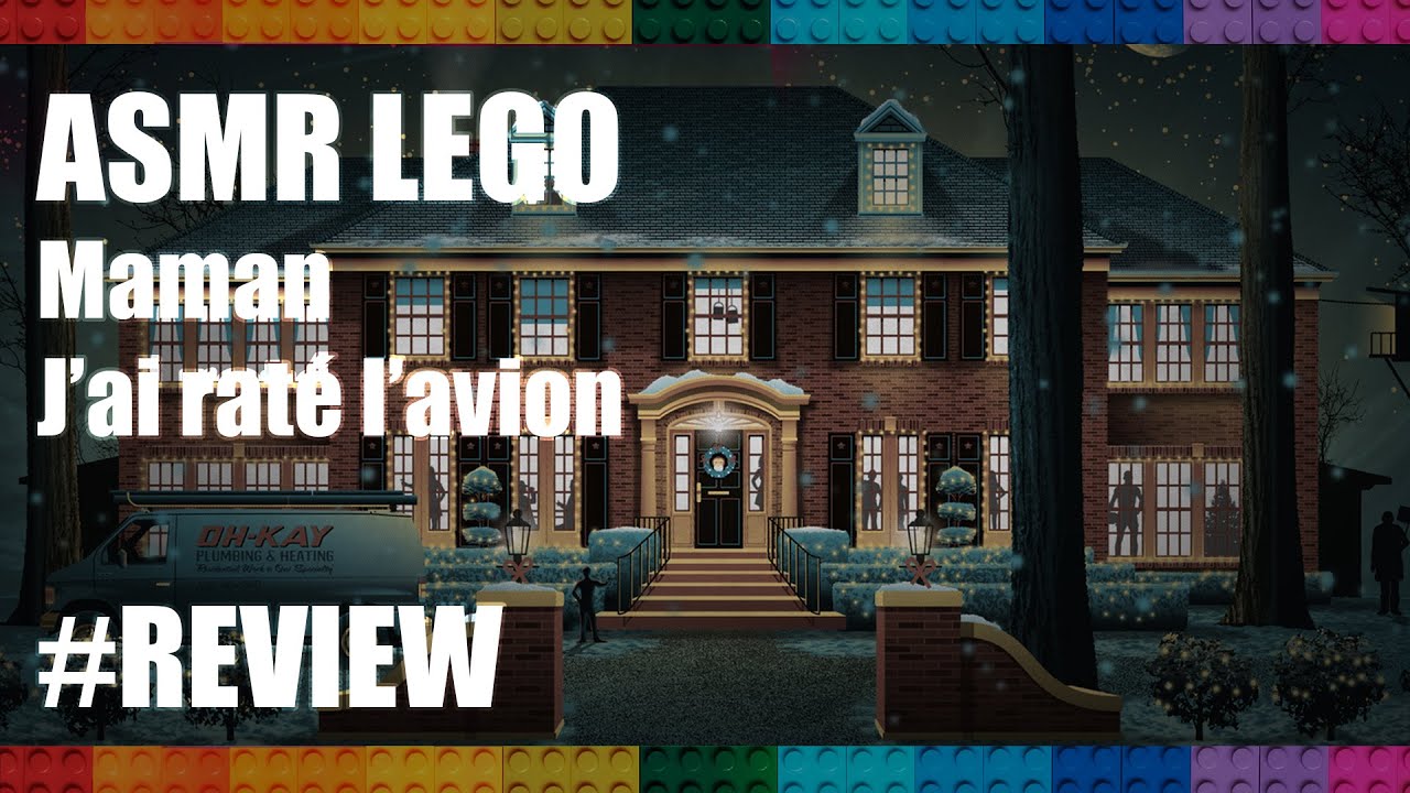 LEGO ASMR | Maman j'ai raté l'avion | REVIEW FR