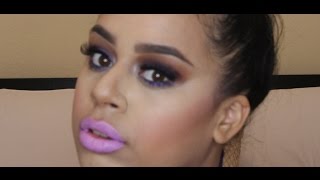 Purple All Glam Tutorial!