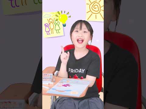 Bé Sáng Tạo Với Bàn Tay Nghịch Ngợm 🎨 | DIY Handprint Painting for Kids #painting #kids #diycrafts