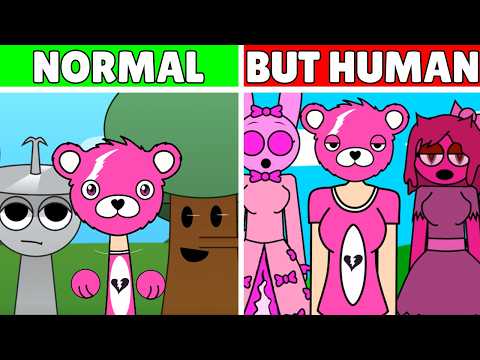 My Sprunki OC: Cuddle Team Leader (from Fortnite) but Human Version!