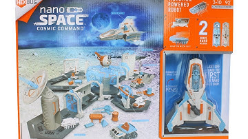 Hexbug Nano Space Cosmic Command Unboxing Toy Review