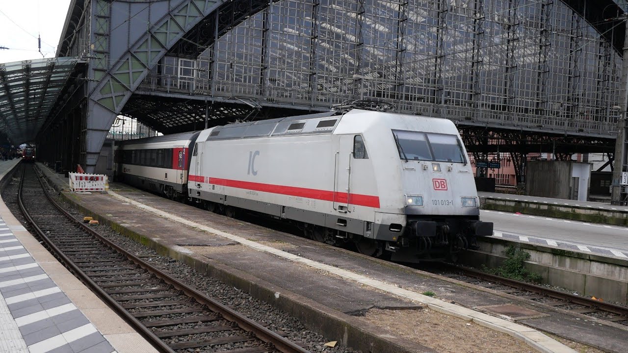 Züge in Köln HBF (FULL HD)