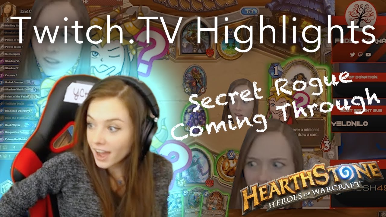 [Hearthstone] Secret Rogue Coming Through - YouTube
