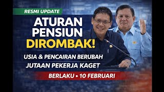 Resmi! Usia Pensiun Diubah, Rencana Hidup Jutaan Pekerja Indonesia Terancam