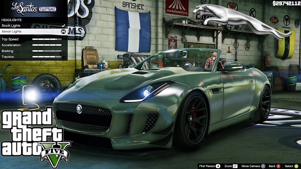 Car Mod Types jaguar f type 2014 gta v car mod tuning soley911 Car Mod Types jaguar f type 2014 gta v car mod tuning soley911