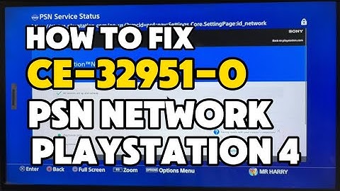 How To Fix PS4 CE-32951-0  Network Connection problem occurred