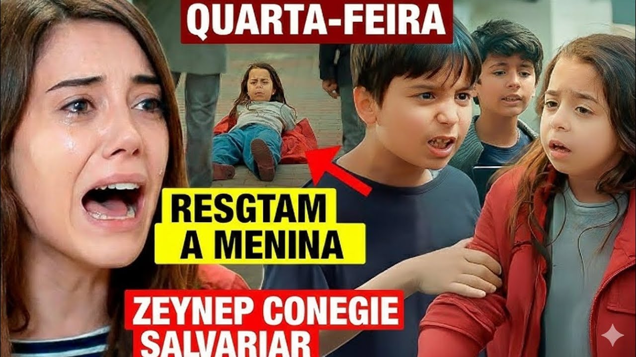 NOVELA MÃE: TERÇA 13/01 Zeynep ENCONTRA TURNA sendo cercada POR MENINOS e SALVA A FILHA! Resumo hoje