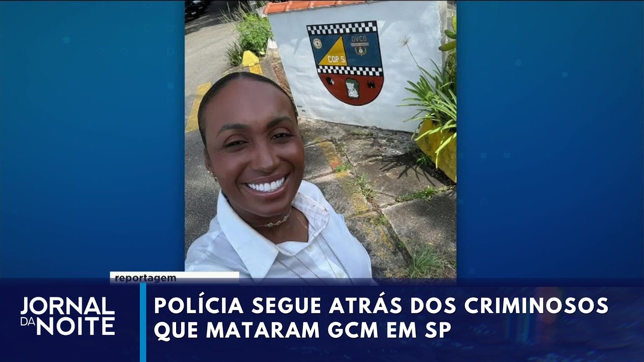 Polícia segue atrás dos criminosos que mataram GCM em SP