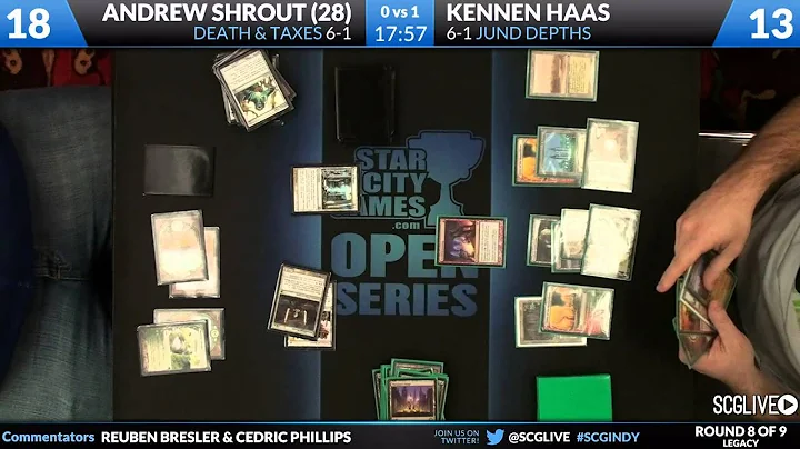 SCGINDY - Legacy - Round 8 - Andrew Shrout vs Kenn...