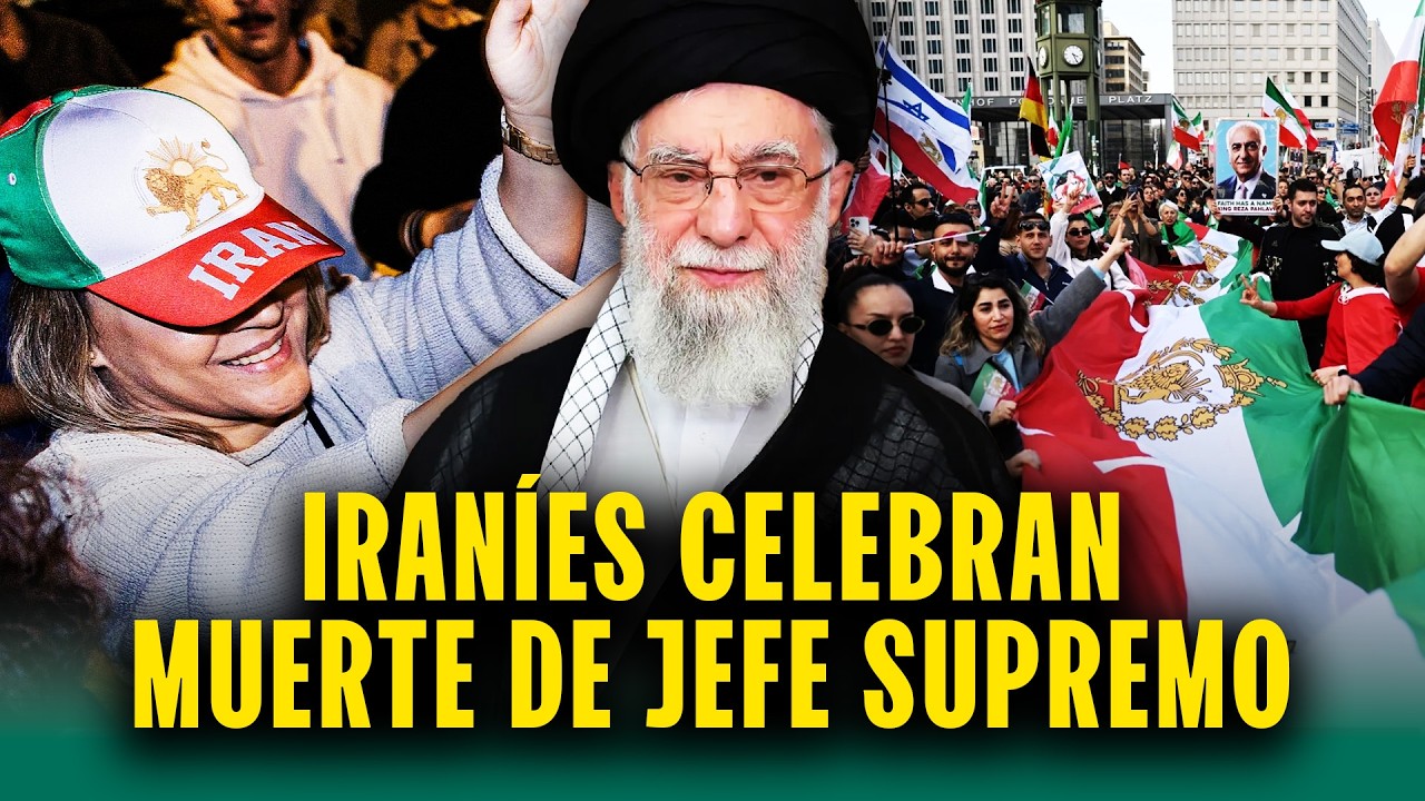Estados Unidos e Israel mataron a Ali Khamenei: Iraníes celebran la muerte del ayatola