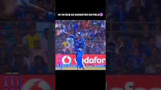 When 22 gangster meet on field 😈☠️💀.#cricket #rcbvsmi #2014 #pollard #cricketlover #mitchellstarc