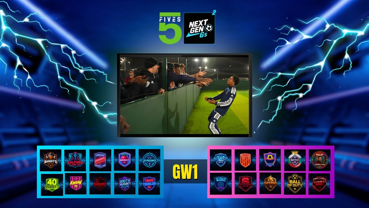 NEXT GEN 6S S2 | CHAOS RETURNS! WEEK 1 – BIG GOALS, BIG BATTLES & 1v1 SHOWDOWNS | FIVES TRAFFORD