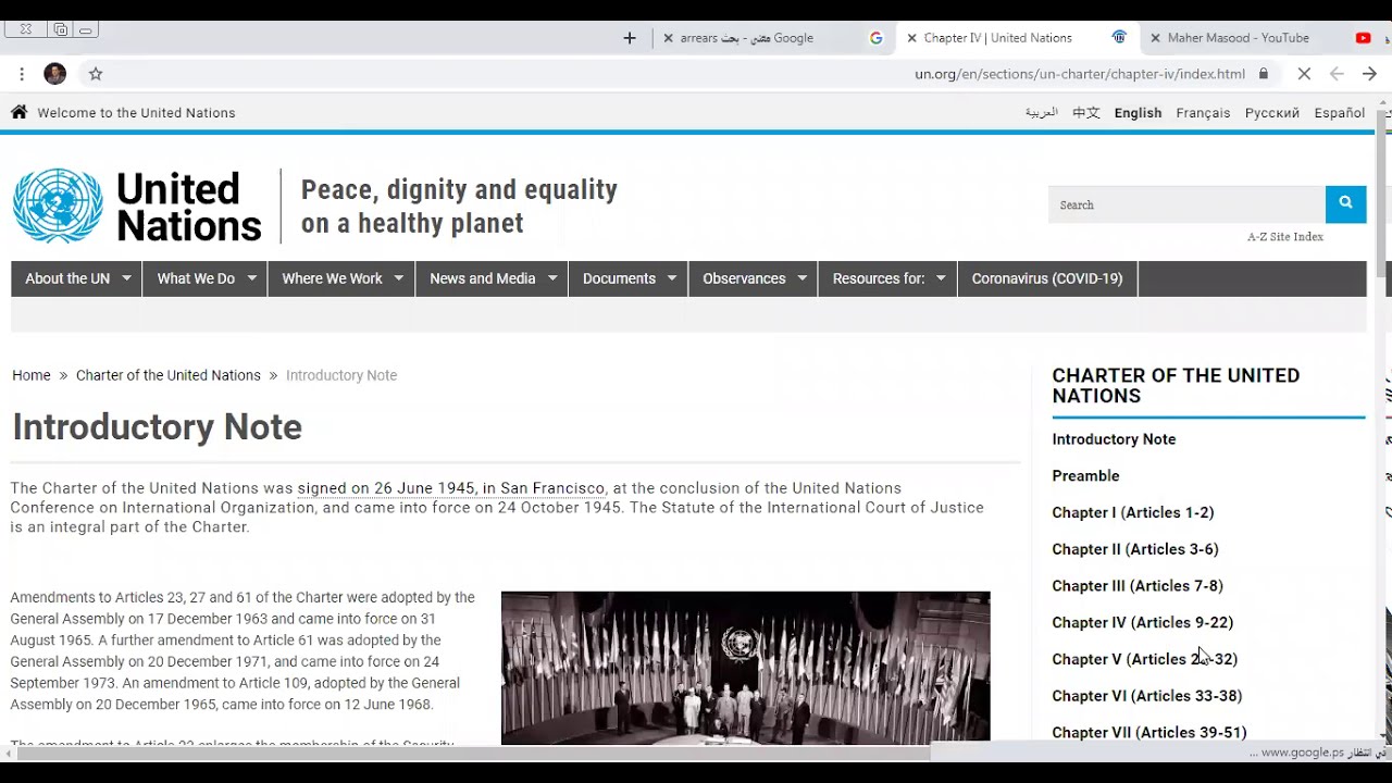 International Organizations - Lecture 9 - the Suspension of the Membership in the UN