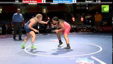 198 lbs. Finals - Rachel Bridges (TX) vs. Kiaya Va...