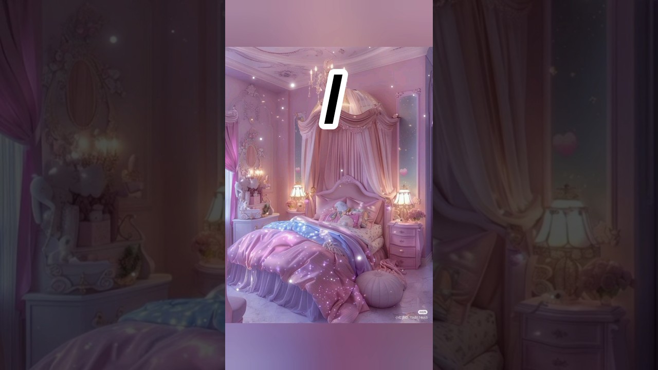 Glitter bedroom 🌆💖