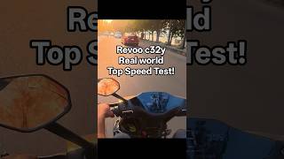 Revoo C32y Top Speed Test with Pillion Rider! #রিভো