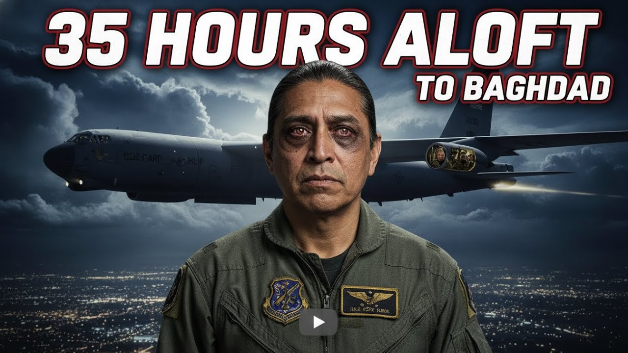The Secret Sleepless Mission of the B-52 Bomber | 35 Hours to Baghdad