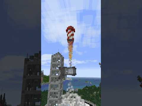 Minecraft Rocket Shop! #minecraft #harwould #rocketshop #makingdiamonds