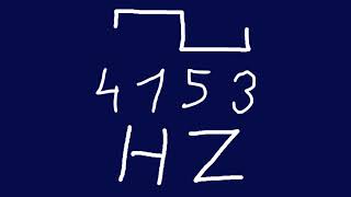 4153 hz square