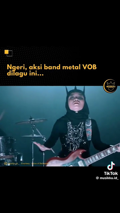 HIJAB METAL yang terkenal diluar negri #metalmusic #vob