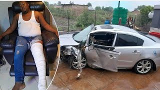 Dj Mfundhisi a pona rifu|Car accident 😭😭😭😭