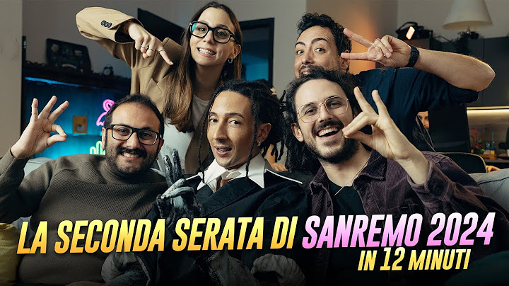 LA SECONDA SERATA DI SANREMO 2024 in 12 Minuti con Ghali, Diodato, Rose Villain, Andrea Moccia e...