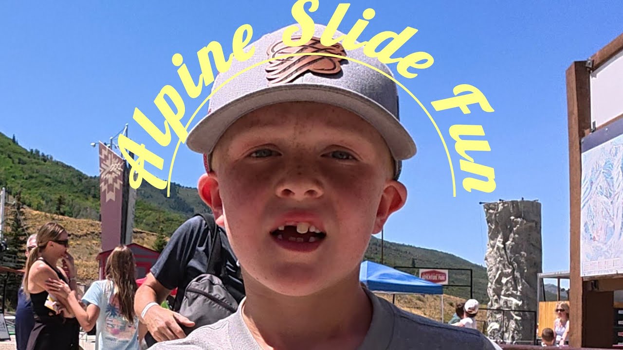 Alpine Slide at Park City Utah 