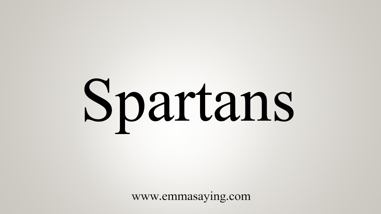 Spartan  Tradução de Spartan no Dicionário Infopédia de Inglês - Português