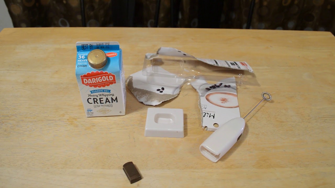 Daiso Milk Frother Review YouTube