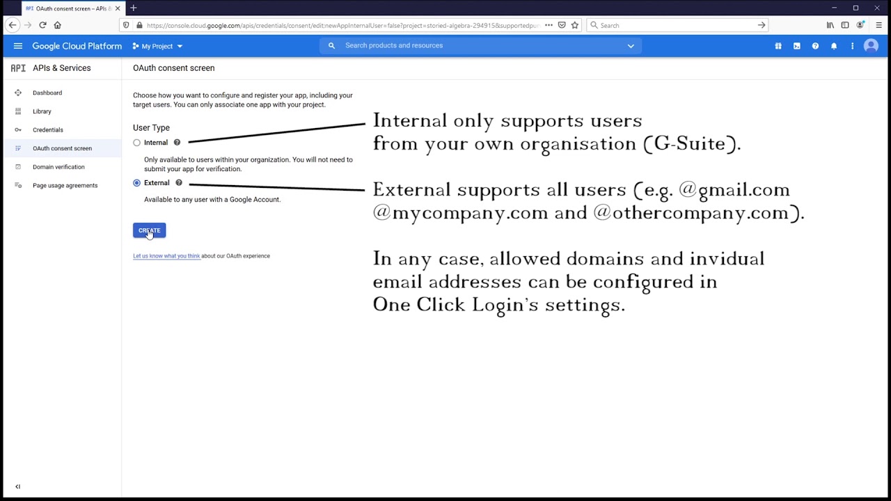How to create Google OAuth Client ID & Secret for One Click Login ...