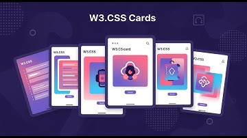 W3.CSS Cards: Responsive Design for Beginners (2025 Guide) w3-panel for cards : Step by Step