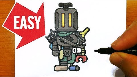 How to draw Fortnite skins【KITBASH】Easy & Cute drawing｜Jolly Art NEGI