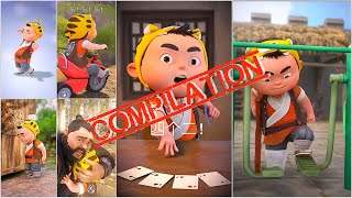 【Little Tiger HuDun🐯】Compilation #2.3 | 小老虎 | Premiere |  #animation