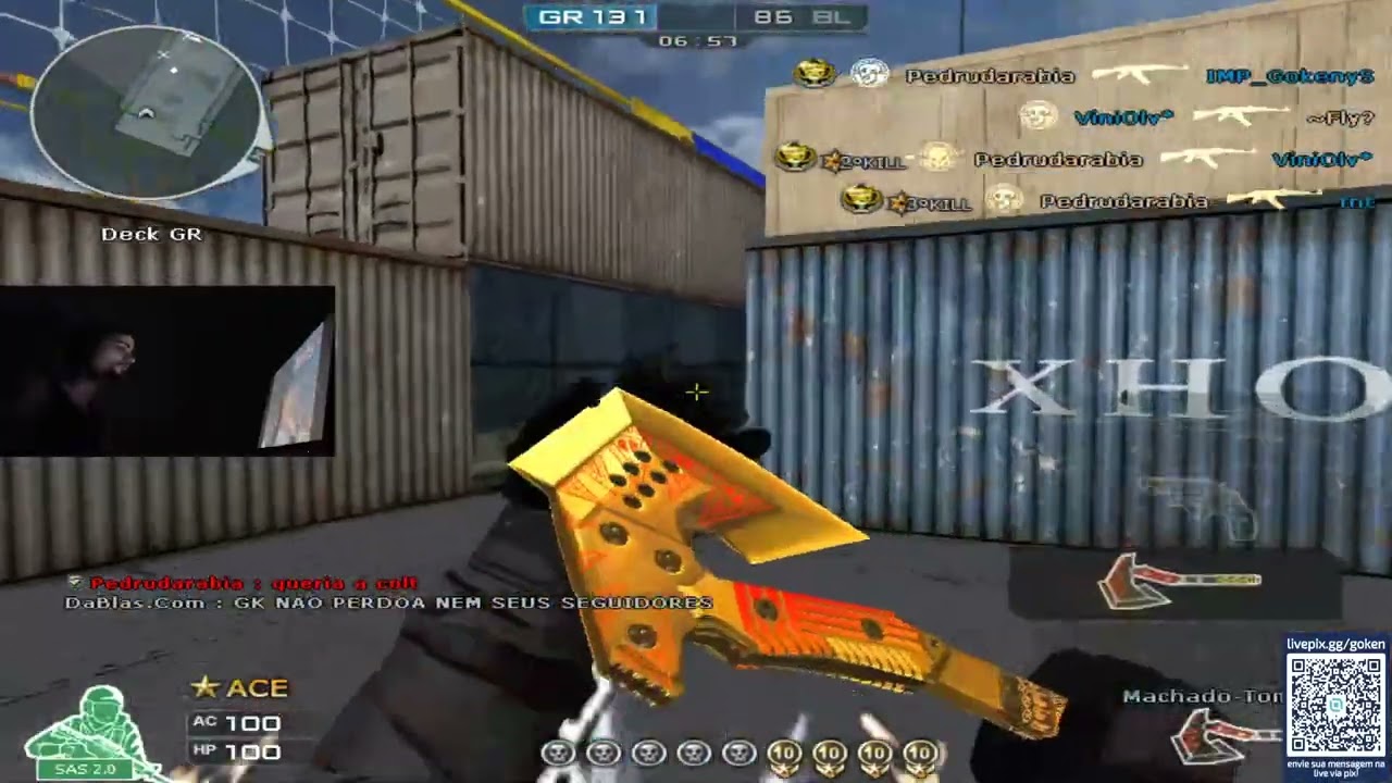 Goken - MOD HS - m700 + Pistol - 119 KILLS -- Perfect fit