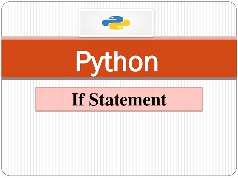 Python Tutorial for Beginners | If Statement | Lecture 15