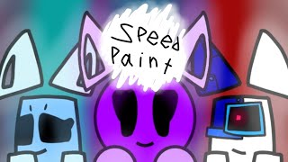 (OLD) (JSAB × PA OC) Three Caretakers | Speedpaint | Read Desc