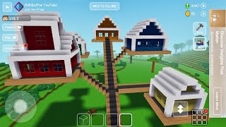 Block Craft 3D: Crafting Gameplay #4923 | Sky Houses 🏘️  screenshot 2