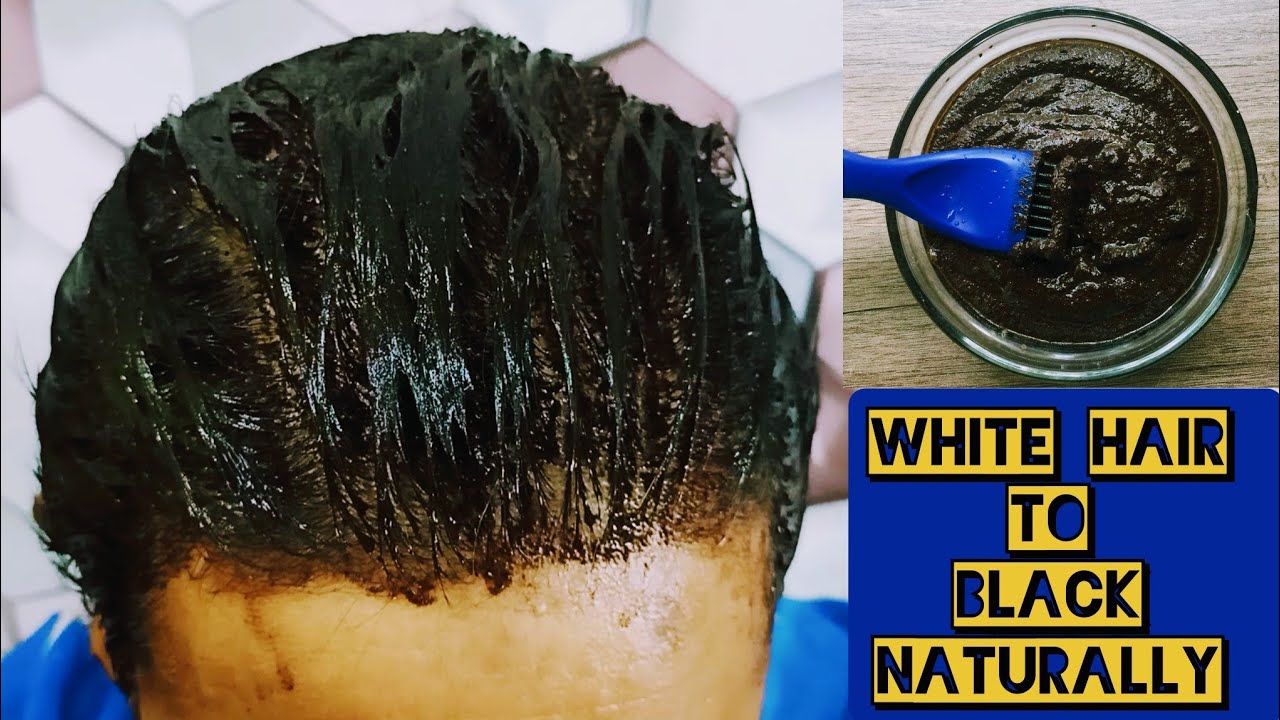 Black Henna For Grey Hairs in Summer / How to Convert Grey Hairs in to