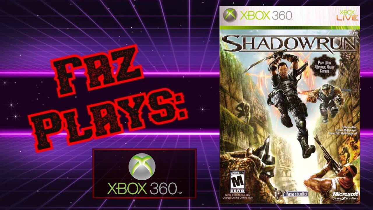 Jeu Shadowrun - Xbox 360 - Version Complète Avec Boîte Et Notice - Très Bon état