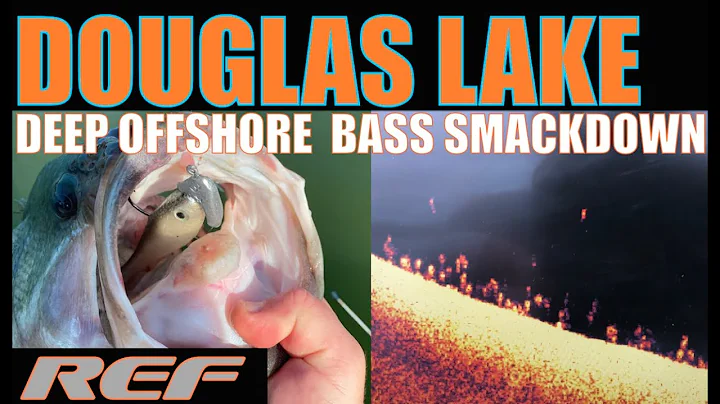 DOUGLAS LAKE: Summer Fishing HUGE Schools of Deep ...