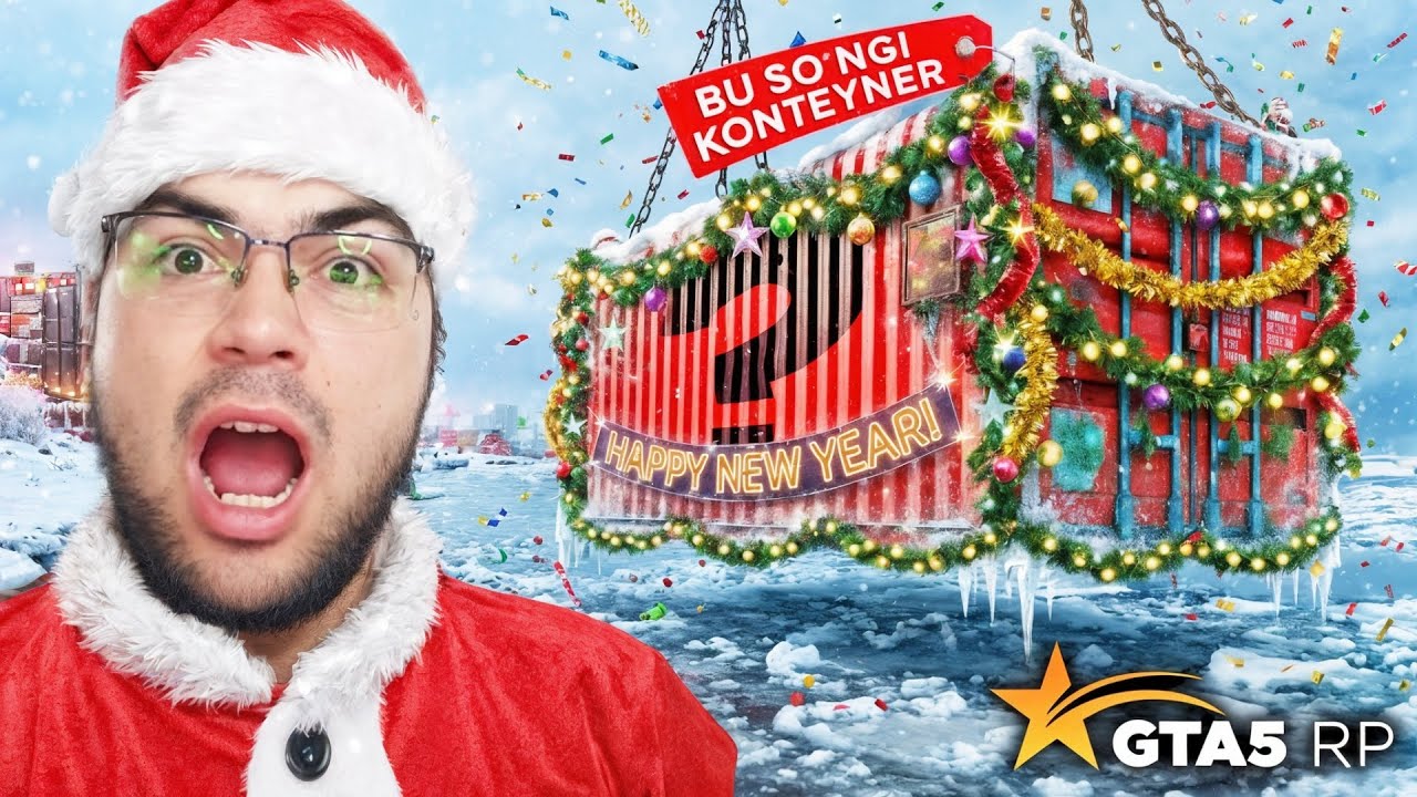 2025 YILGI SO'NGI KONTEYNERNI OCHDIM! BUNI QABDAY UDDALADIM OSHONISH JUDA QIYIN (GTA 5RP)