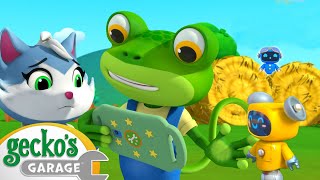 Gecko and Kat Can't Find Blue | Gecko's Garage | Trucks For Children | Cartoons For Kids