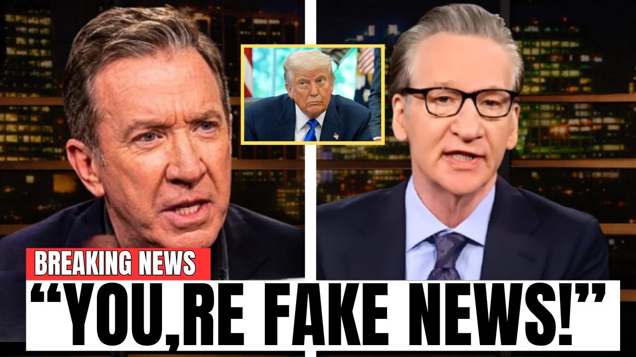 Tim Allen SHUTS DOWN Anti-Trump Media Spin in Heated Bill Maher Debate