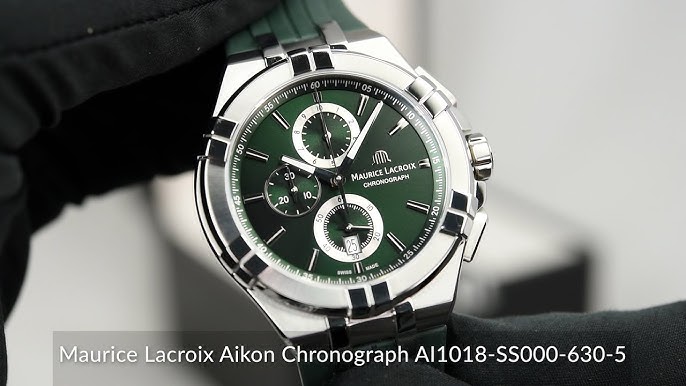 Chronograph AIKON - 44mm YouTube Lacroix AI1018-SS001-432-4 Maurice