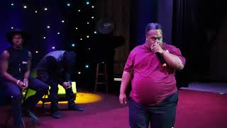 Big Chris Performing At Rickey Smiley's Karaoke Night