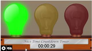 Light Bulb Timer | nice time countdown timer