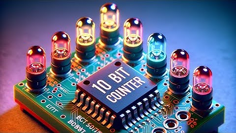 10-bit counter using TerasIC DE1-SoC